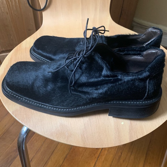 REAL PONY SKIN SHOES VERY NICE TO WEAR OUT ON THE TOWN DA’VINCI (Made in Italy) - Picture 2 of 11